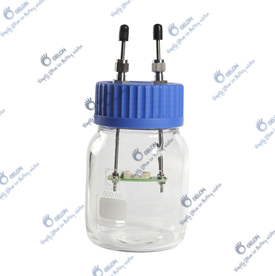 Lab แบตเตอรี่ลิเธียมไอออนวัสดุอุปกรณ์เสริม Li-CO2 Li-O2 500ml ขวดทดสอบ