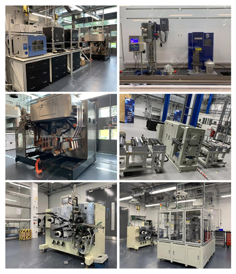 อุปกรณ์ทำแบตเตอรี่ในห้องปฏิบัติการ สายการผลิตแบตเตอรี่ลิเธียม