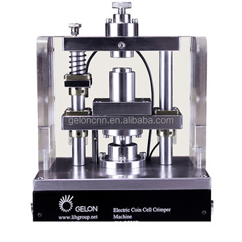 Auto Crimper Coin Battery Research เครื่องซีลไฟฟ้า Crimping Machine