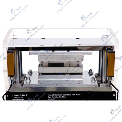 เครื่องขึ้นรูปเซลล์กระเป๋าแบตเตอรี่เครื่องขึ้นรูปฟิล์มลามิเนตอลูมิเนียม