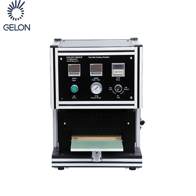 เครื่องปิดผนึกแบตเตอรี่ Gelon อุปกรณ์ประกอบเซลล์กระเป๋าปิดผนึกด้านบน