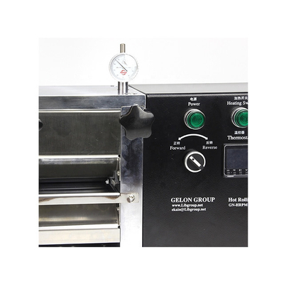 ขายร้อน Lab Research Heat Roller Press เครื่องทำแบตเตอรี่ลิเธียม