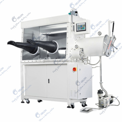 อุปกรณ์การผลิตแบตเตอรี่สแตนเลสสถานีเดียวต่ำกว่า 1ppm Glovebox