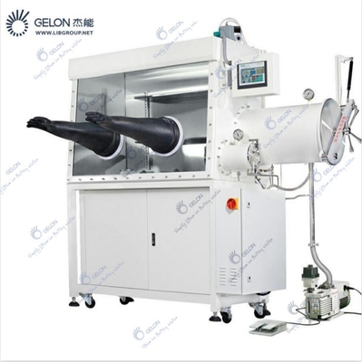 อุปกรณ์การผลิตแบตเตอรี่สแตนเลสสถานีเดียวต่ำกว่า 1ppm Glovebox