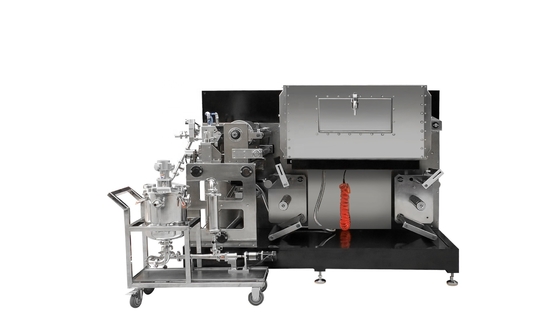เครื่องประกอบแบตเตอรี่ 12 KW เครื่องเคลือบสล็อตสำหรับอุปกรณ์แบตเตอรี่