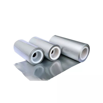 แผ่นอิเล็กโทรดวัสดุแบตเตอรี่ลิเธียม Microporous อลูมิเนียมฟอยล์