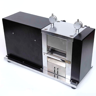 Lab Desktop Battery Electrode Manual Roller Press Machine การวิจัยแบตเตอรี่