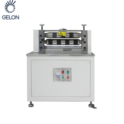 เครื่องประกอบแบตเตอรี่กึ่งอัตโนมัติ 500mm Electrode Slitting Machine