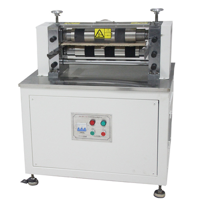 เครื่องประกอบแบตเตอรี่กึ่งอัตโนมัติ 500mm Electrode Slitting Machine