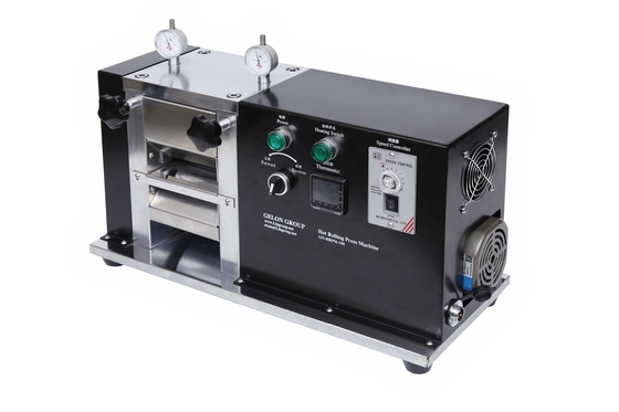 เครื่องทำความร้อนแบบตั้งโต๊ะเครื่องทำความร้อนแบบตั้งโต๊ะ Cell Pilot Line Press Calender Machine