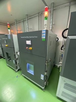 อุปกรณ์ทดสอบแบตเตอรี่ลิเธียมไอออน 1000L กล่องทดสอบอุณหภูมิสูงและต่ำ