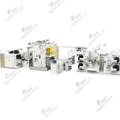 กระบวนการผลิตแบตเตอรี่ลิเธียมไอออนอิเล็กโทรด Calendering Slitting