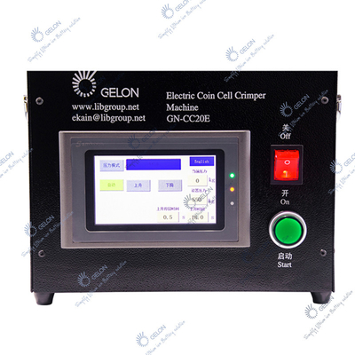 AC220V 50HZ เครื่องประกอบเซลล์แบบเหรียญเครื่องซีลจีบสำหรับแบตเตอรี่